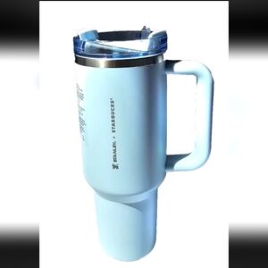 NWT Stanley Starbucks Collab Limited Edition Spring Powder Blue Quencher 40oz